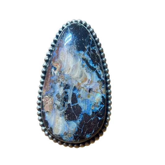 Boulder Opal Ring Adjustable