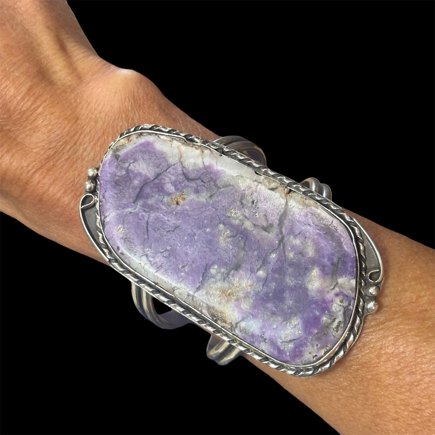 Purple Statement Cuff by RS