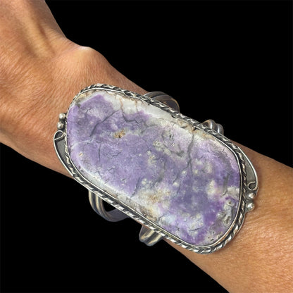 Purple Statement Cuff by RS
