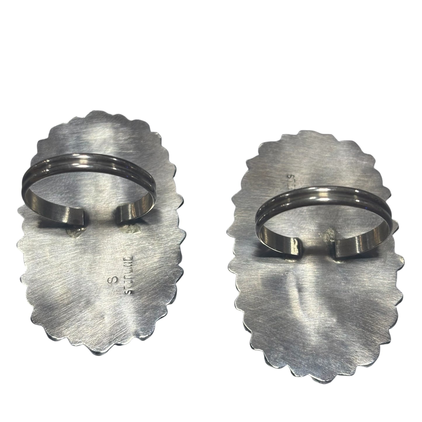 Mixed Block Stone Squash Blossom Necklace Set