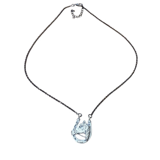16" Horse Shoe Necklace