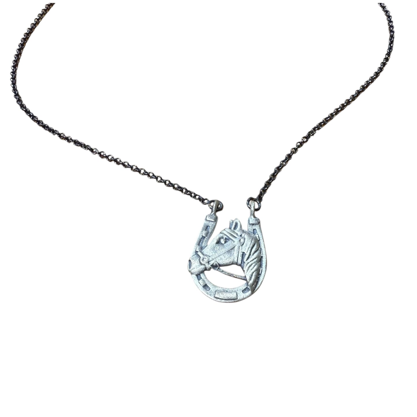 16" Horse Shoe Necklace
