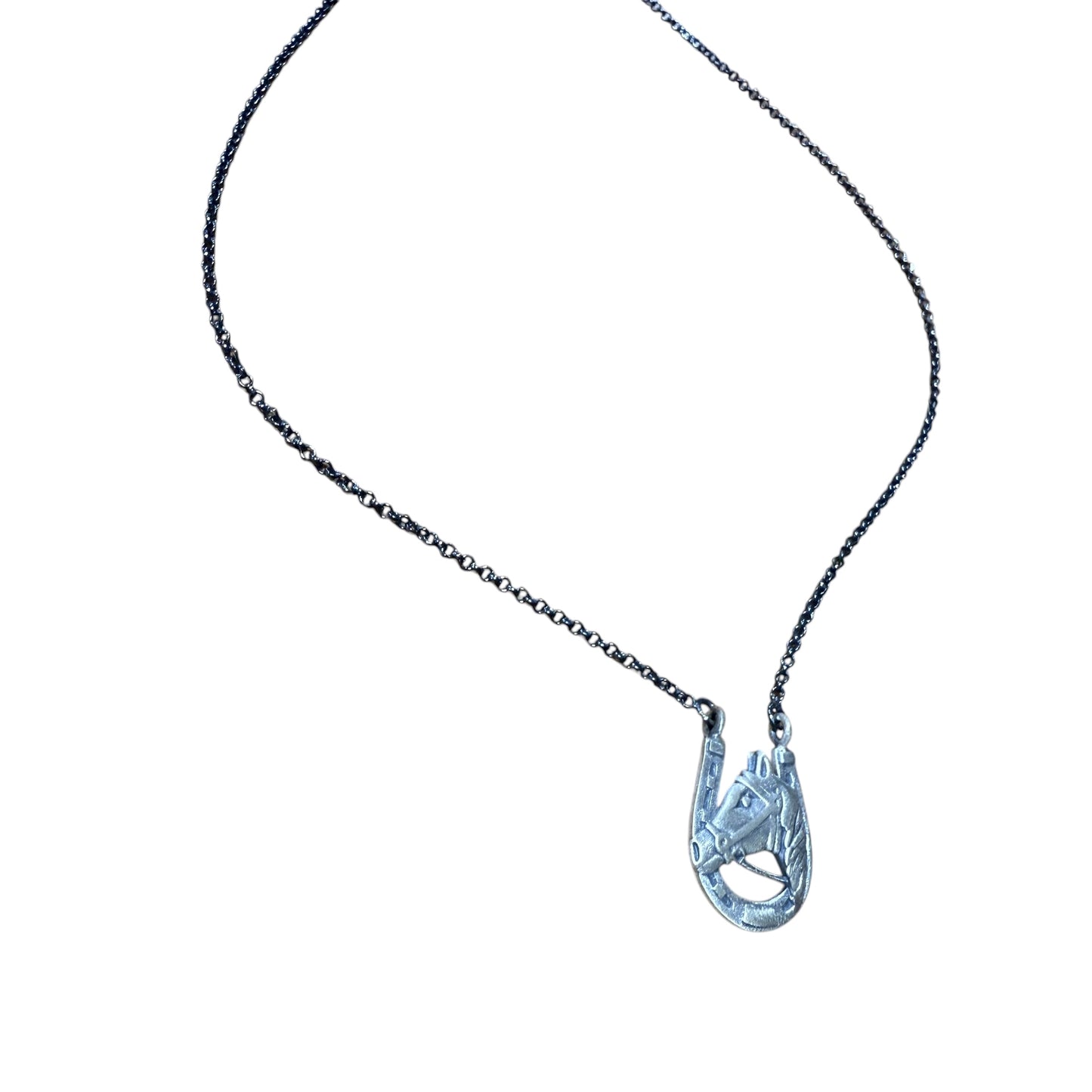 16" Horse Shoe Necklace