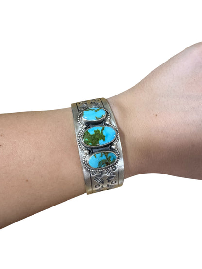 3-Stone Sonoran Gold Cuff