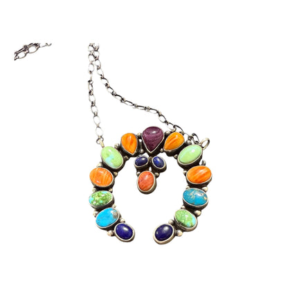 Ella Peters Multi-stone Naja Necklace