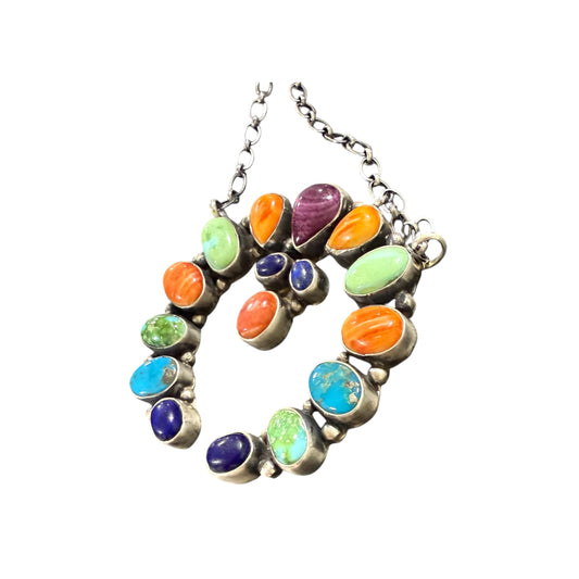 Ella Peters Multi-stone Naja Necklace