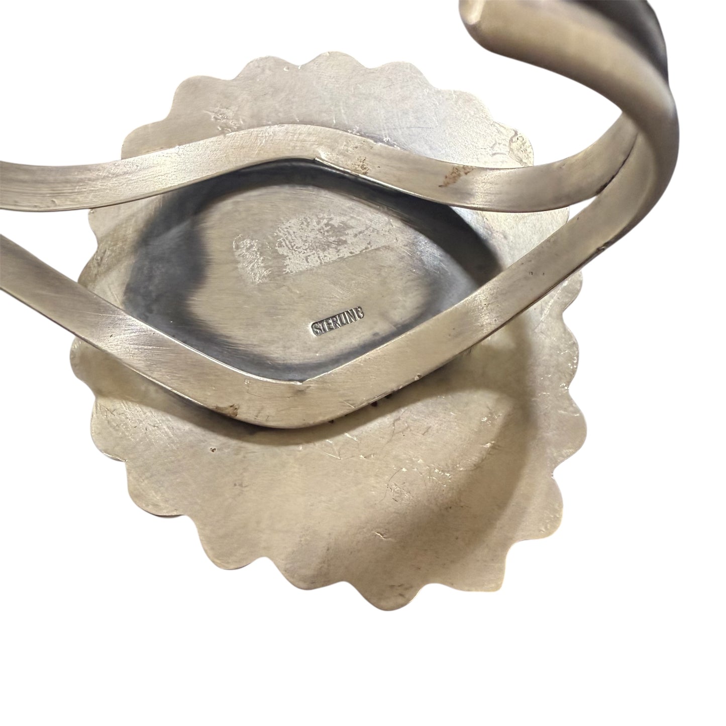 Boulder Opal & Lapis Cuff