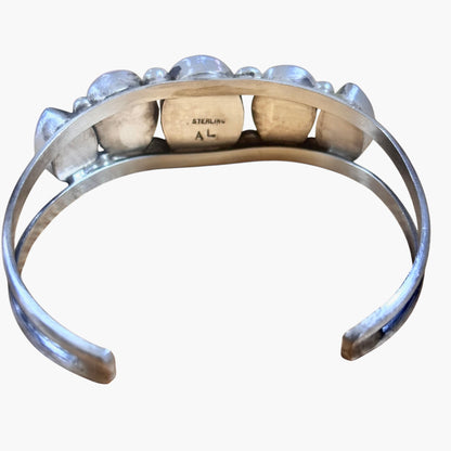 5 Stone Pink Conch Cuff