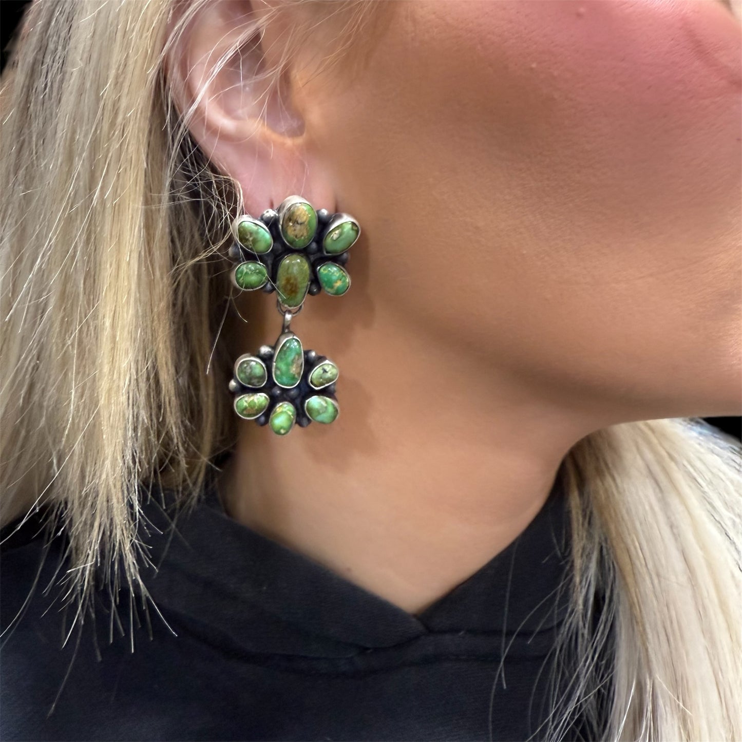 Sonoran Gold Cluster Earrings