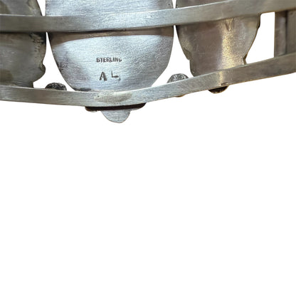 3 Stone Turquoise Cuff