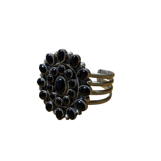 Black Onyx Statement Cuff