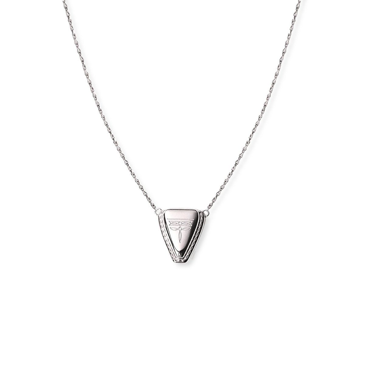 SpurWest Kendall Snip Toe Necklace Silver