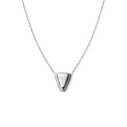SpurWest Kendall Snip Toe Necklace Silver