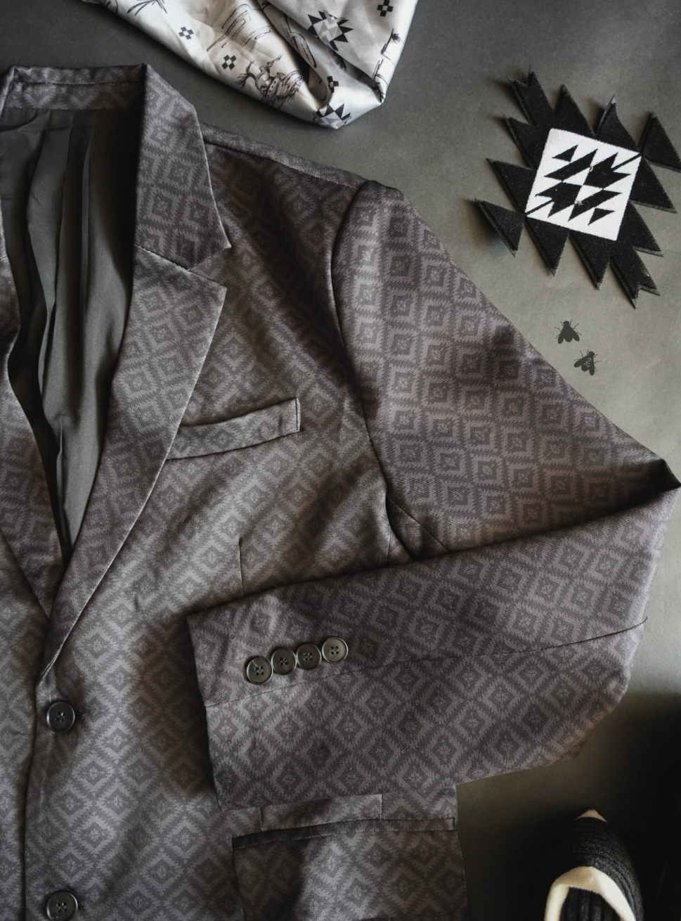 Keep Em Cowboy Midnight Sports Coat