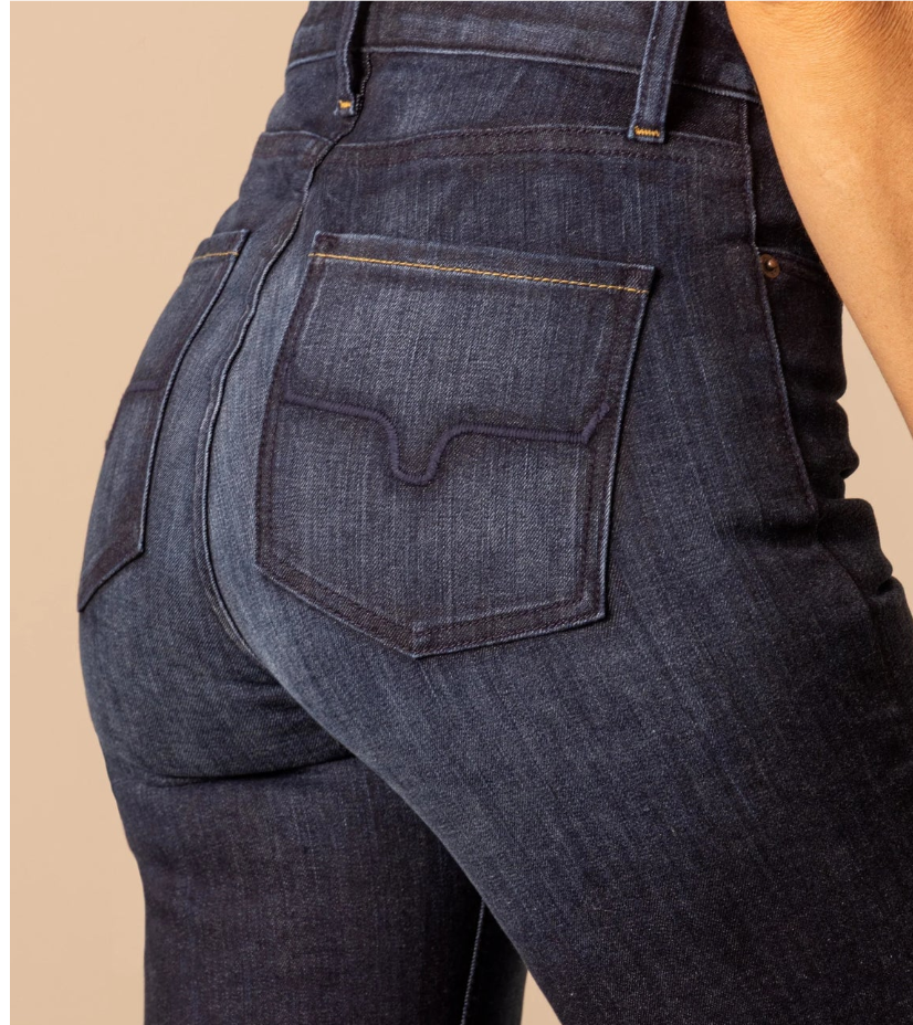 The Olivia Dark Wash By KIMES JEANS