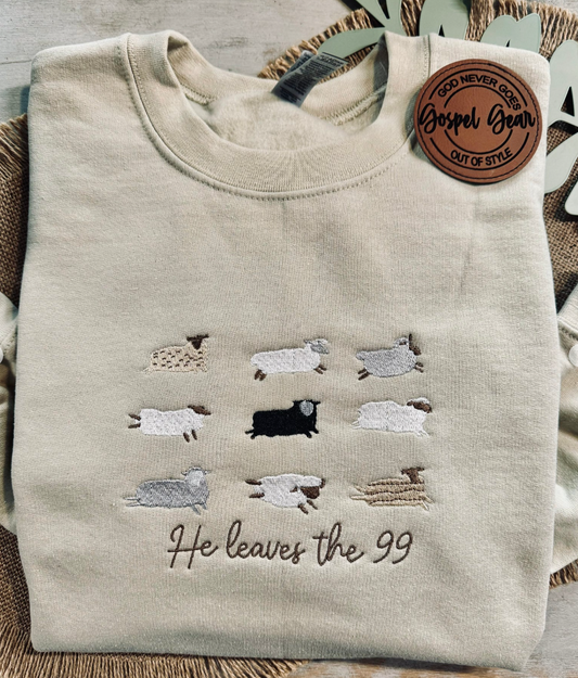 He Leaves The 99 Hoodie