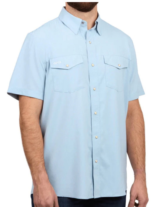 Stockyards short sleeve: Costal blue by Game Guard