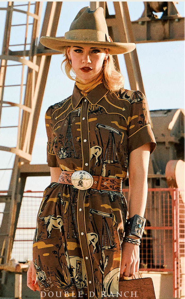 Oil Camp Dress by Double D