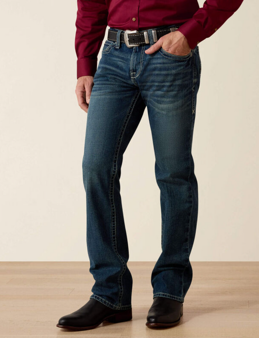 M7 Rocker Stretch Coltrane Stackable Straight Leg Jean