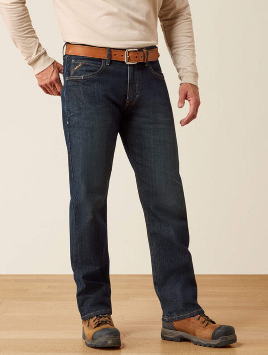 Rebar M4 Relaxed DuraStretch Basic Stackable Straight Leg Jean