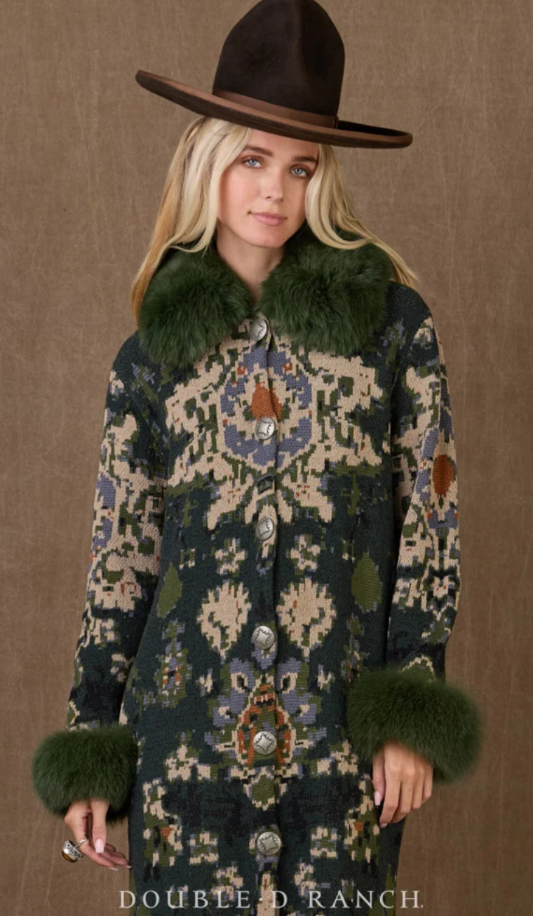 Papier Peint Sweater Duster By Double D
