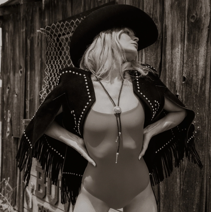 Midnight Special Studded Cape by Western & Co
