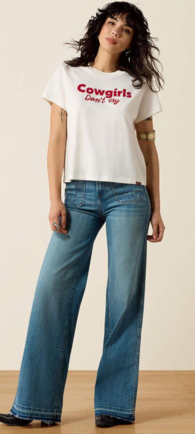 Ultra High Rise Mavis Wide Leg Jeans by Ariat