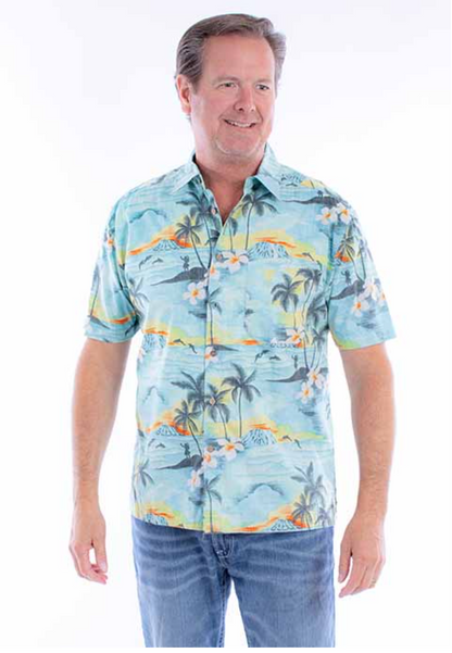 Island Vibes Hawaiian Shirt by Scully