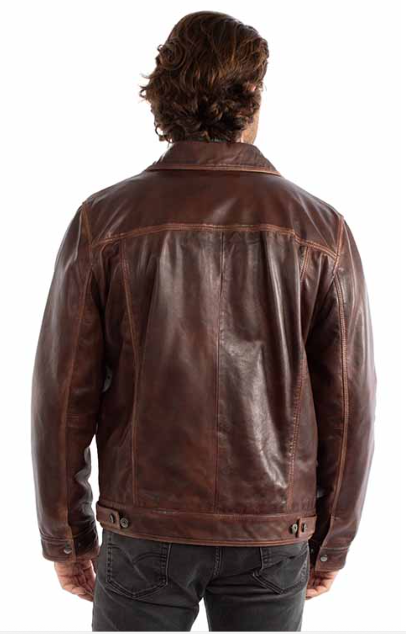 The Clint Leather Jacket by Scully