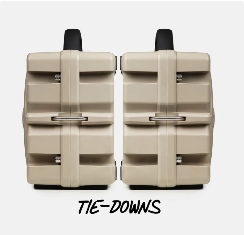 GRANDE TURTLE BOX - TAN