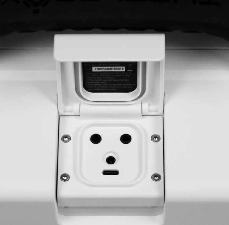 GRANDE TURTLE BOX - WHITE