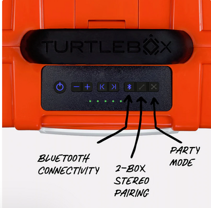 ORIGINAL GEN 3 TURTLE BOX - ORANGE