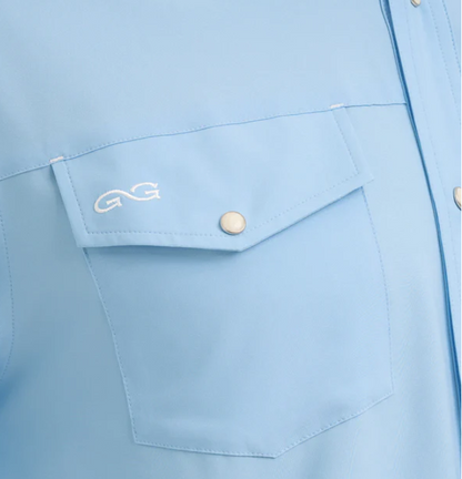 Stockyards shirt long sleeve: Rainwater  by Game Guard
