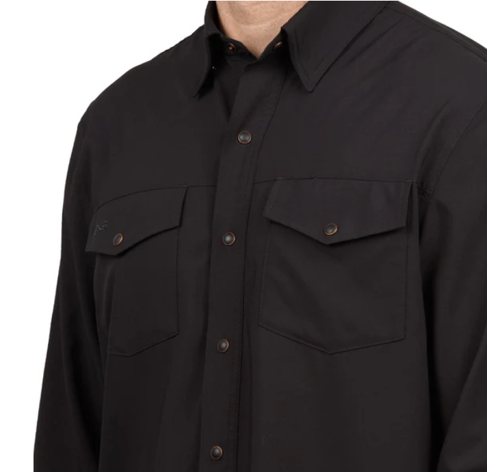 Stockyards shirt long sleeve: El Dinero by Game Guard