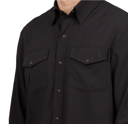 Stockyards shirt long sleeve: El Dinero by Game Guard