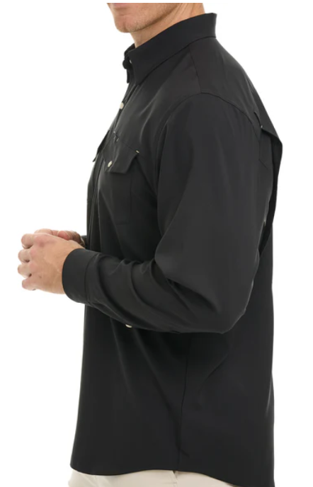 Stockyards shirt long sleeve: Caviar by Game Guard