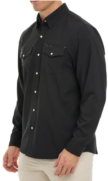 Stockyards shirt long sleeve: Caviar by Game Guard