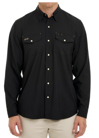 Stockyards shirt long sleeve: Caviar by Game Guard