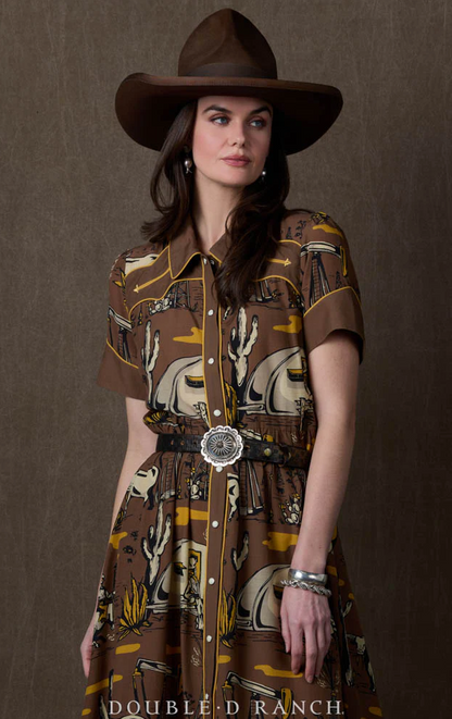 Oil Camp Dress by Double D