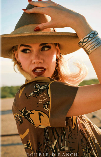 Oil Camp Dress by Double D