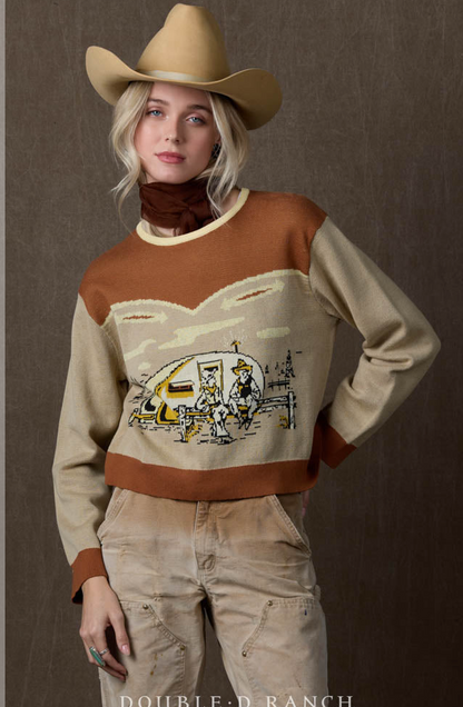 Mud Pump Sweater by Double D