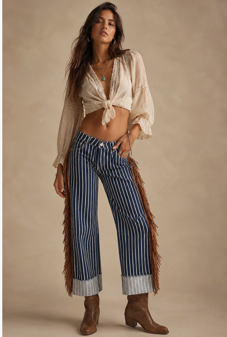 Whiskey Trail Jean Medium Wash