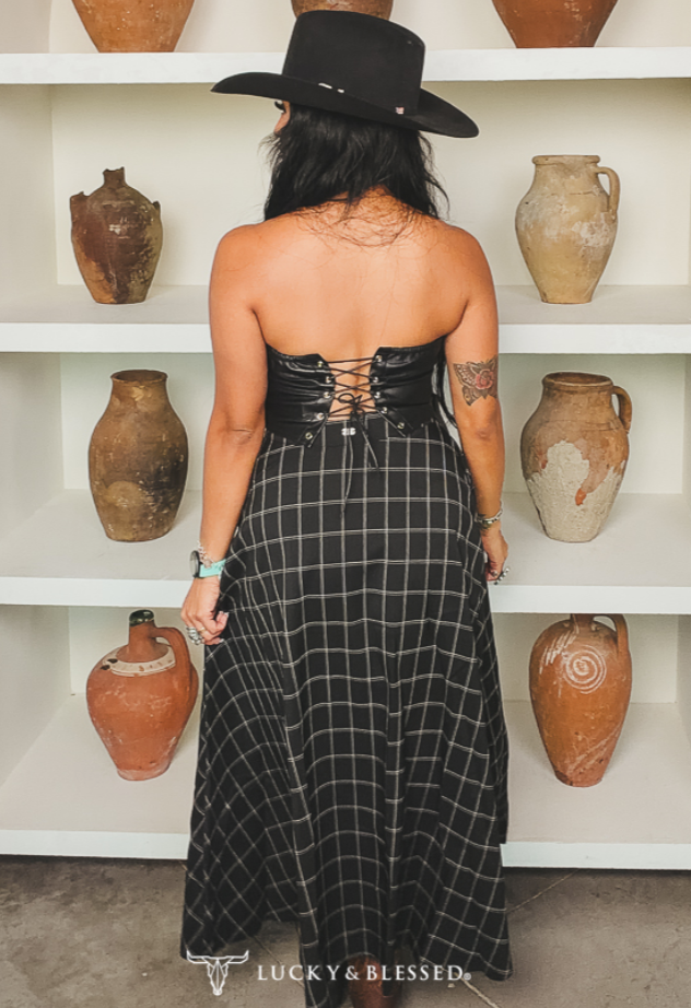 The Roughie Queen Plaid Skirt