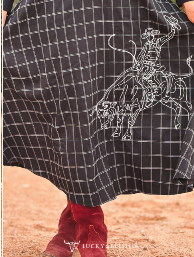 The Roughie Queen Plaid Skirt