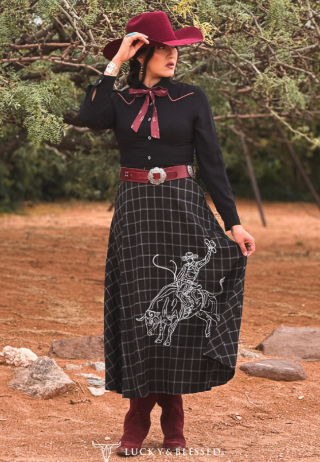The Roughie Queen Plaid Skirt