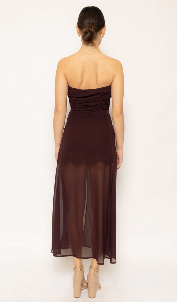 Katie Dress : Eggplant Purple