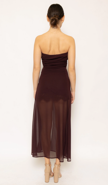 Katie Dress : Eggplant Purple