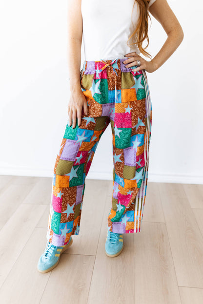 Amanda Paisley Star Pant