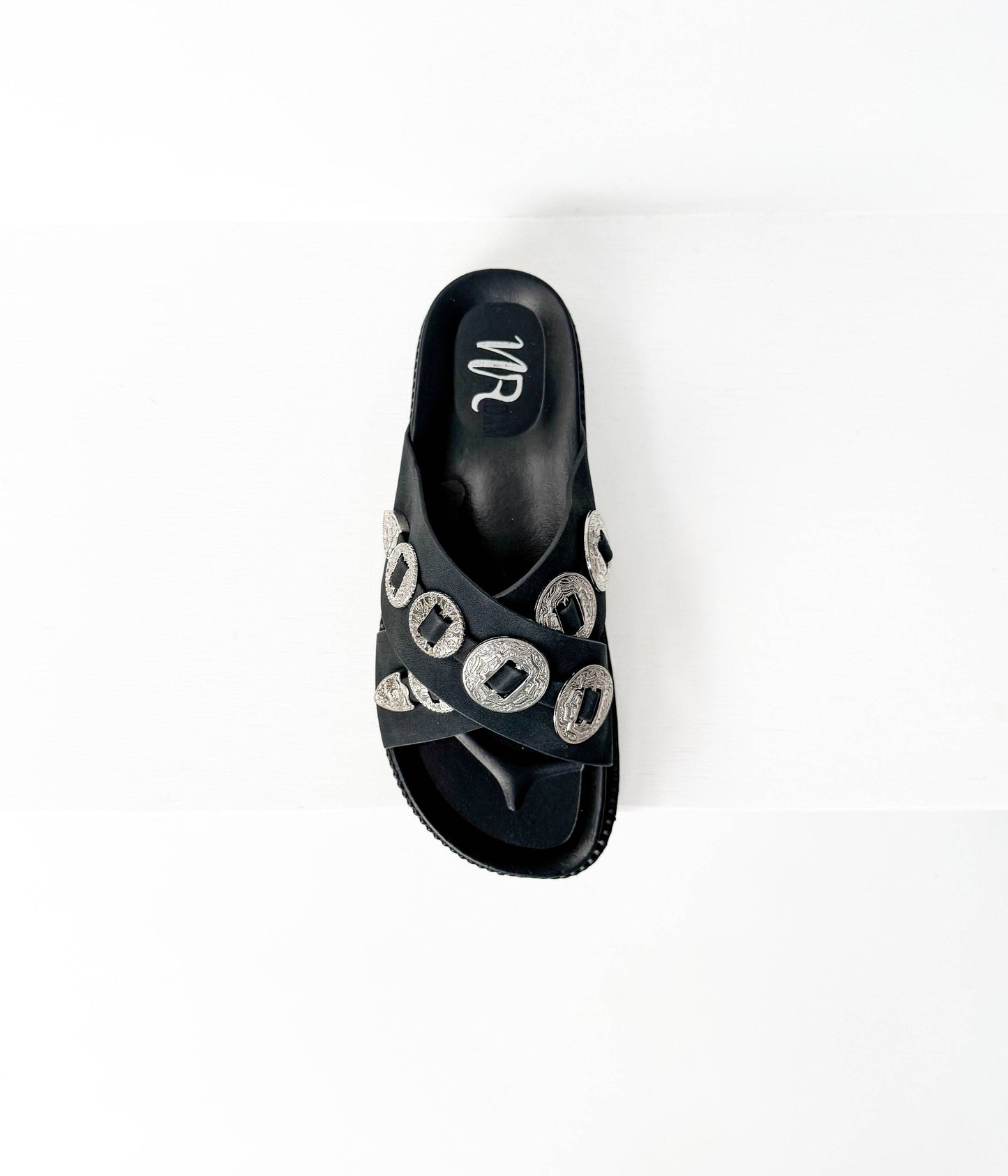 Calanthe Sandal in Black