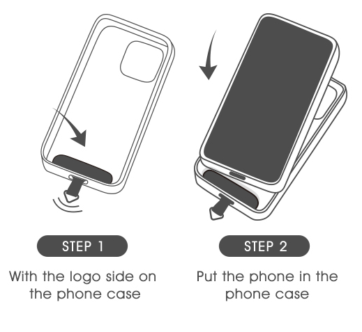 Faux Silver Phone Wristlet